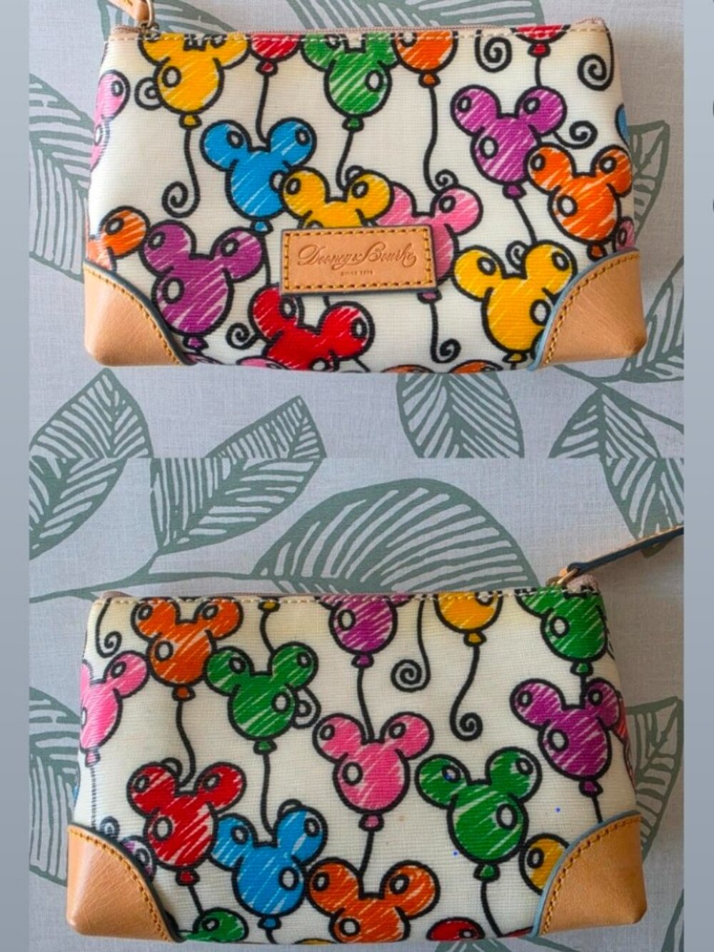 Dooney & Bourke x Disney Exclusive Mickey Balloons Cosmetic Case